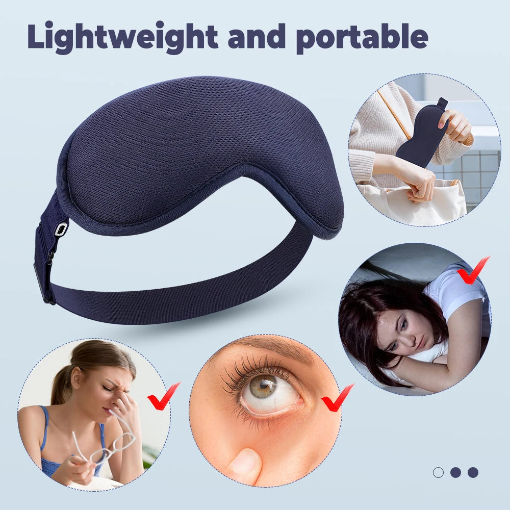 PASTSKY Electric Eye Massager 3-Level Hot Compress 6-Level Vibration