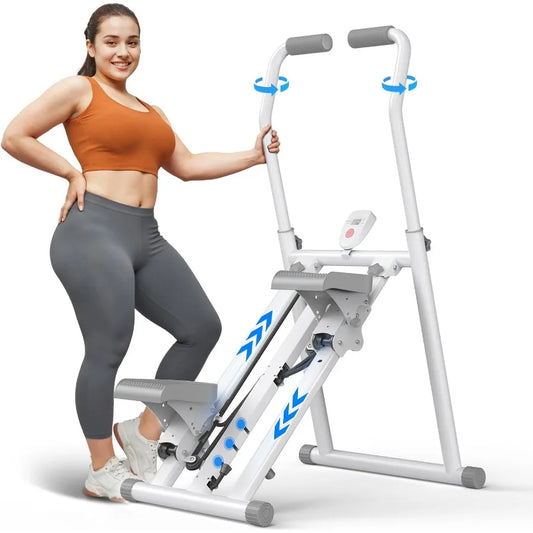 XMSJ Stair Stepper Pro 3 Level Resistance Stairmaster Home Gym