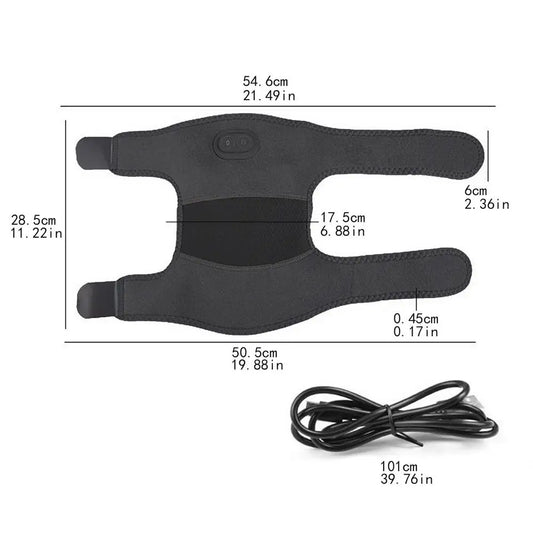 Electric Knee Heating Pad Massager For Arthritis Pain Relief