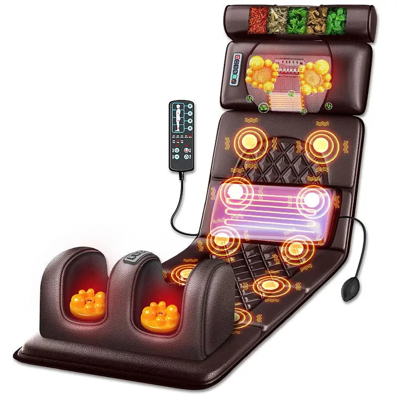 ELAISKY Electric Full Body Massage Cushion With Heating Infrared