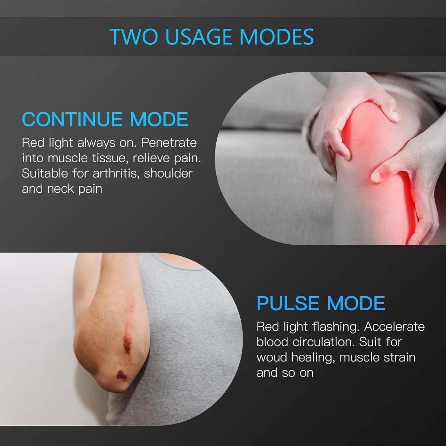 KTSElectronic Portable LLLT Therapy For Body Pain Relief And Recovery
