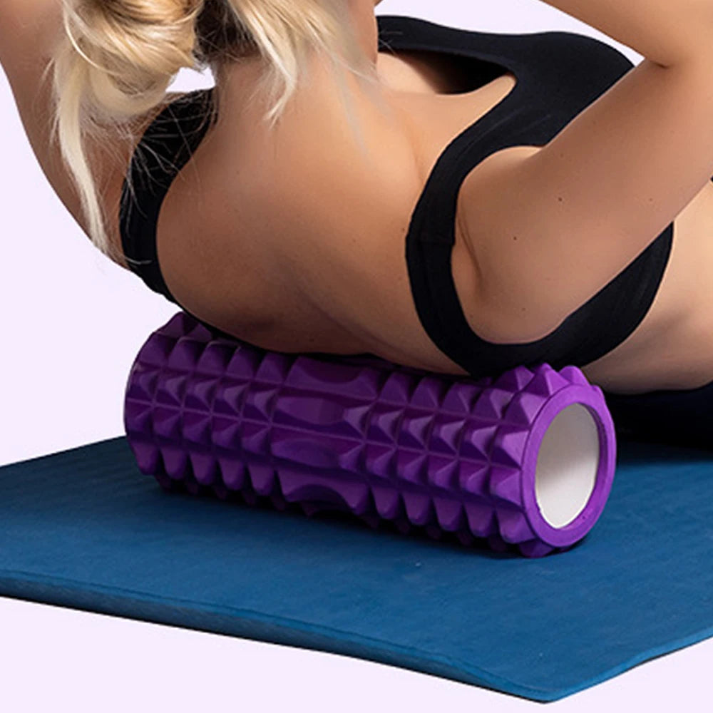 Kimhome Foam Massage Roller Hollow Yoga Column For Muscle Recovery