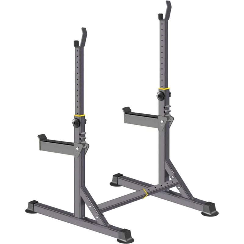 Adjustable Squat Rack And Multifunction Barbell Stand For Home Gym