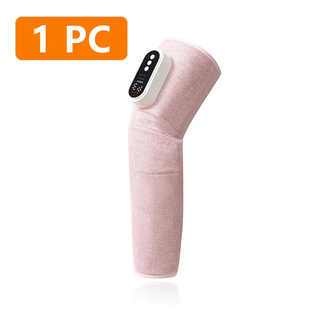 Foreverlily Electric Leg And Knee Massager Wireless Thigh Calf Vibration Massager Air Pressure Leg Relaxation Kneading Massager