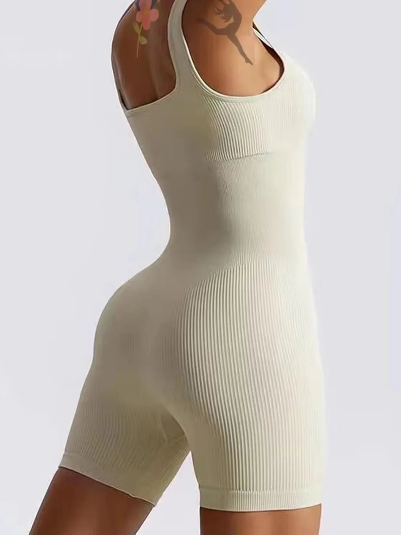 Women's Sleeveless Yoga Jumpsuit Quick Dry Breathable Sportswear