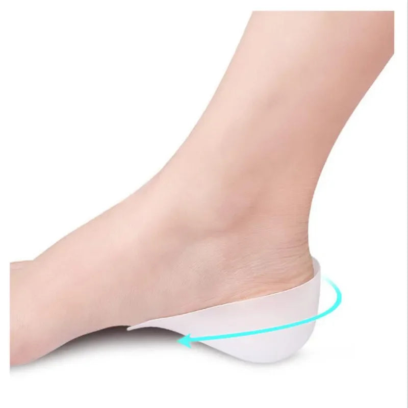 NONECN Invisible Height Increasing Silicone Insoles With Arch Support