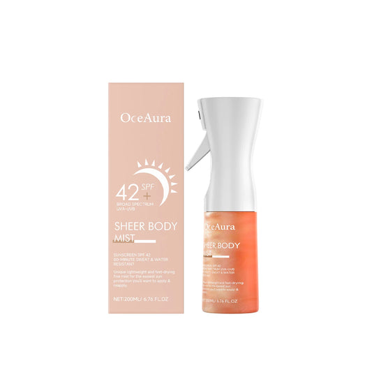 OceAura Facial Sunscreen Spray Moisturizing Rapid Absorption Sunblock