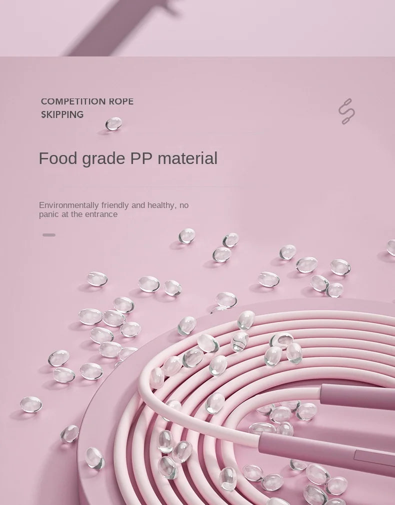 Professional Skipping Rope 88G Racing Jump Rope For Fitness Training