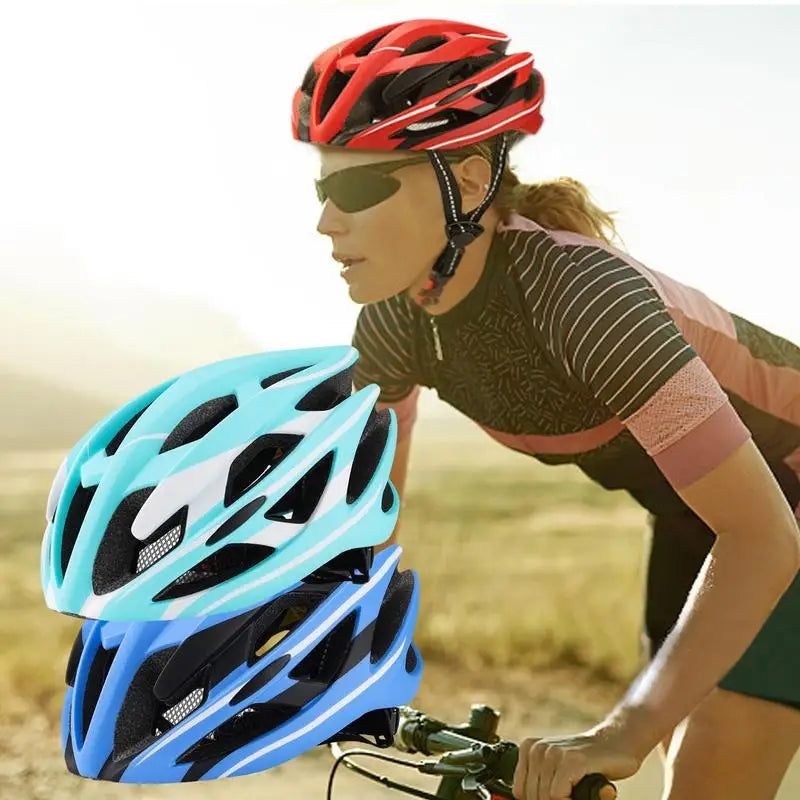 Lightweight Bicycle Helmet For Men And Women Breathable EPS Safety Headgear For Road Cycling