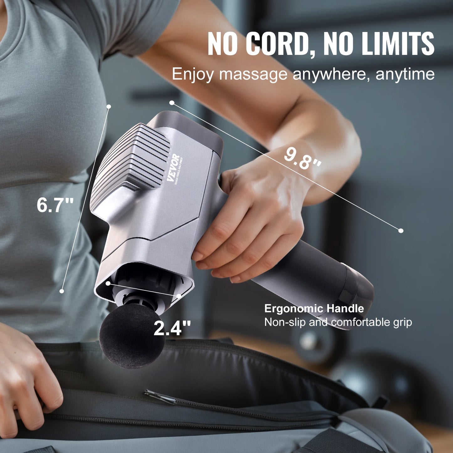 SucceBuy Massage Gun Deep Tissue Percussion 8 Speed Levels