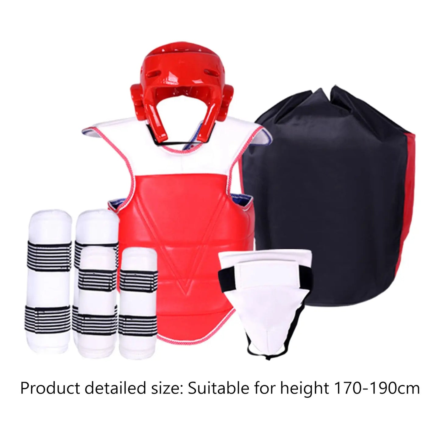 Kickboxing Muay Thai Shin Guards And Gloves Set For Sparring Gear