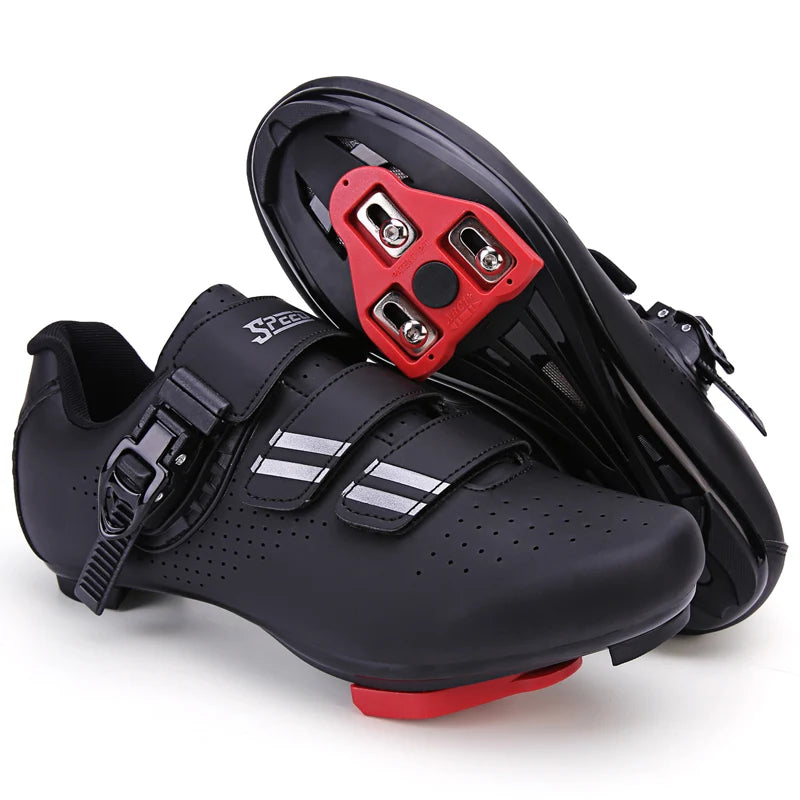 Mens Cycling Shoes For Peloton Pedals Preinstalled Look Delta Cleats