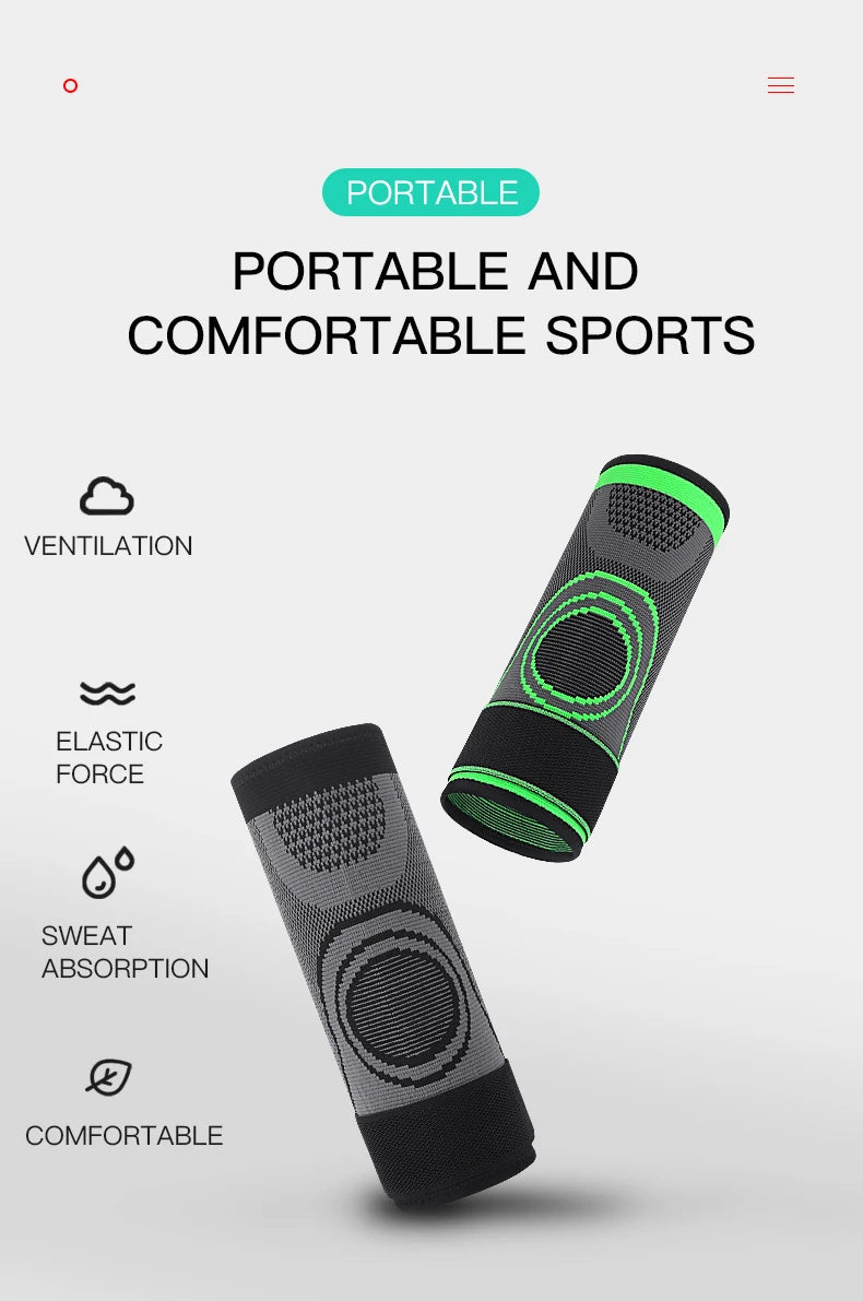 Elbow Support Elastic Arm Sleeve For Gym Fitness Nylon Protective Pad Sweat Absorption Basketball