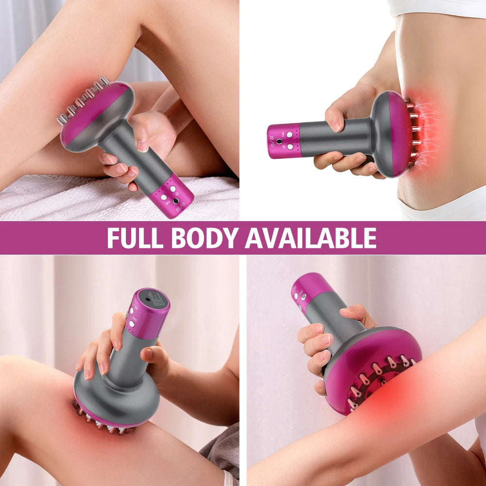 PASTSKY Electric Meridian Brush Scrapping Microcurrent Massage Device