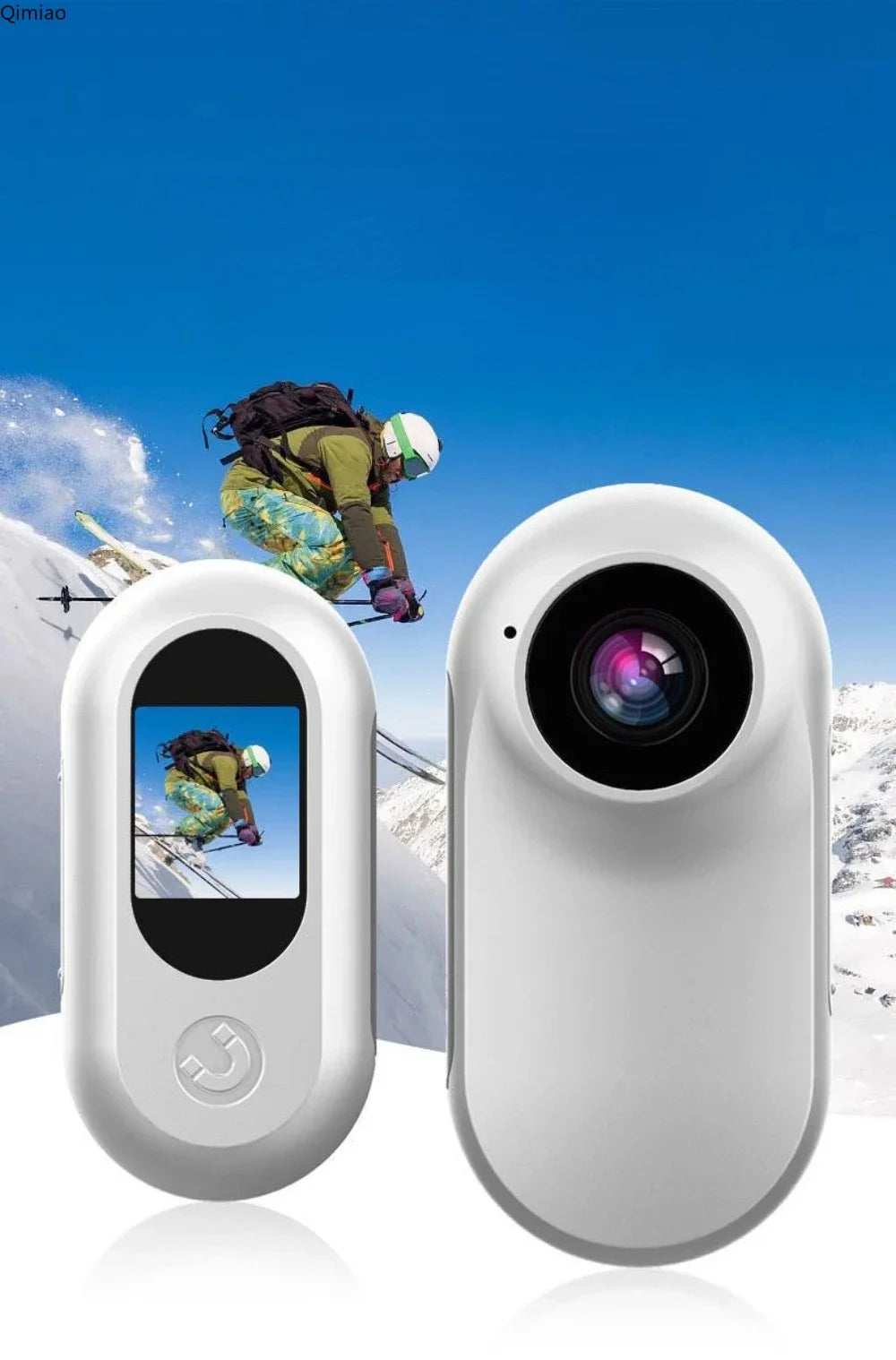 LISMCN Portable Thumb Pet Camera 1080P Detachable Recorder Anti Shake