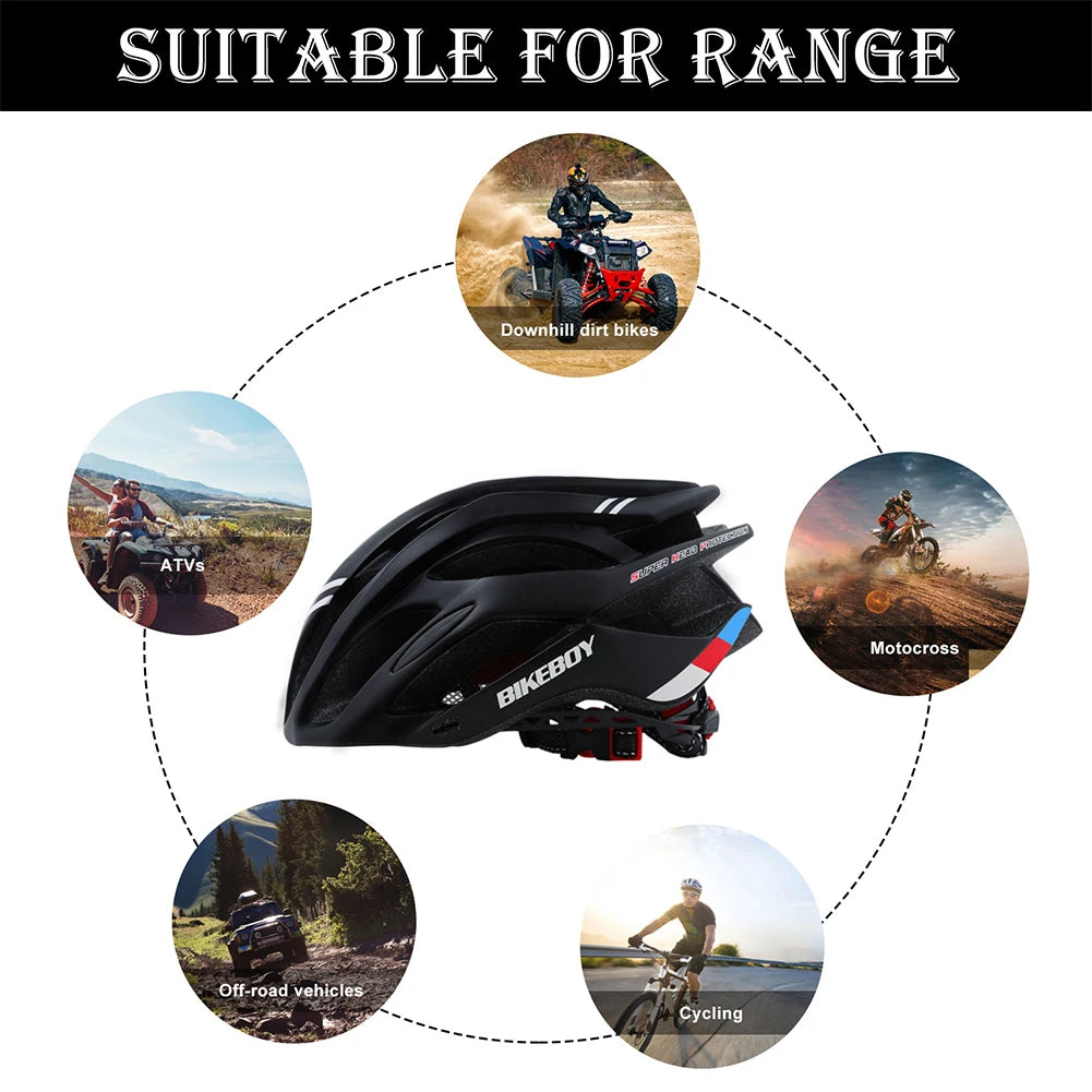 MOJOYCE MTB Cycling Helmet Breathable Adjustable EPS Safety