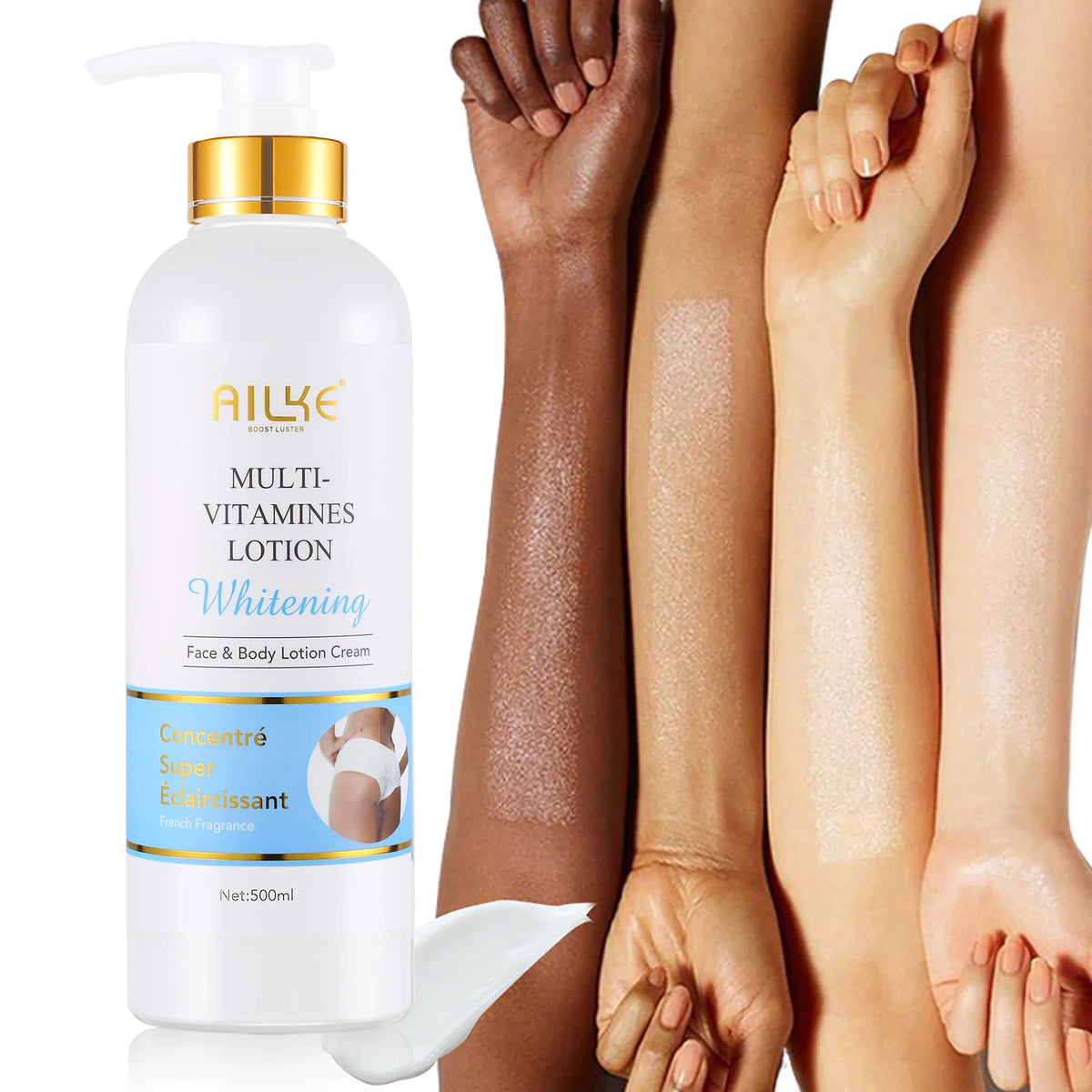 AILKE Vitamin Whitening Body Lotion With Vitamins A E