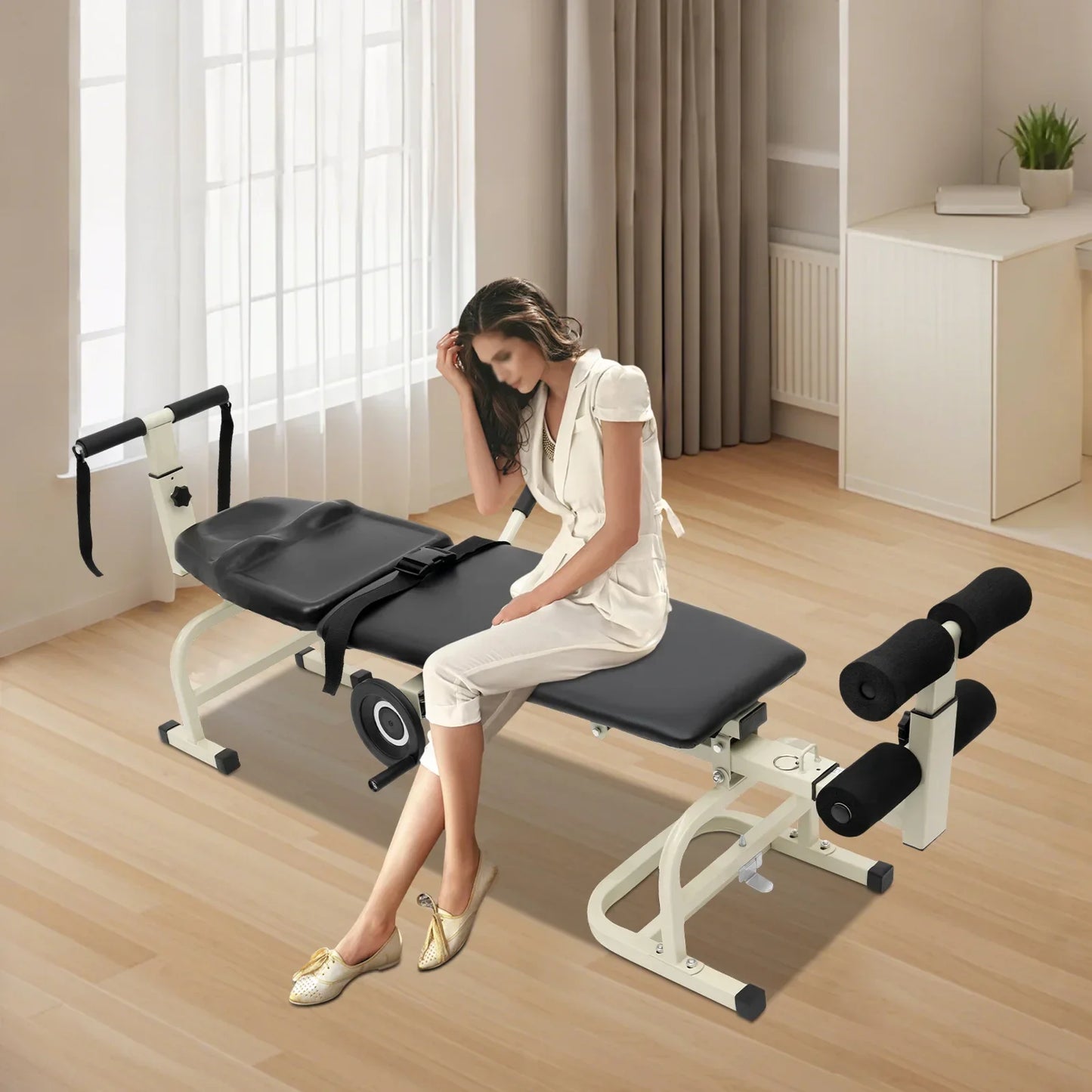 Multifunctional Body Stretcher Vertebrae Care Bench For Neck And Shoulders