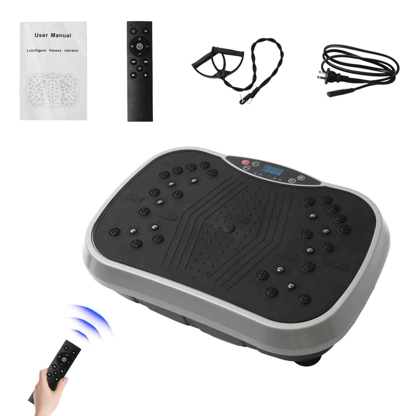 N Vibration Plate Exercise Machine For Home Fitness Whole Body Shaping Portable System