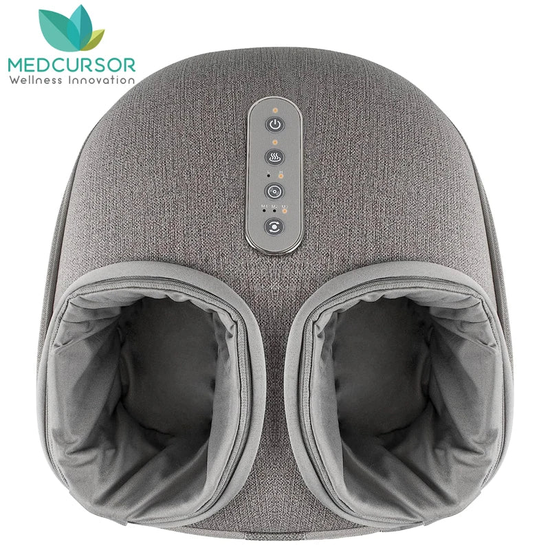 Medcursor Foot Massager With Heating Therapy Shiatsu Deep Kneading Home Office