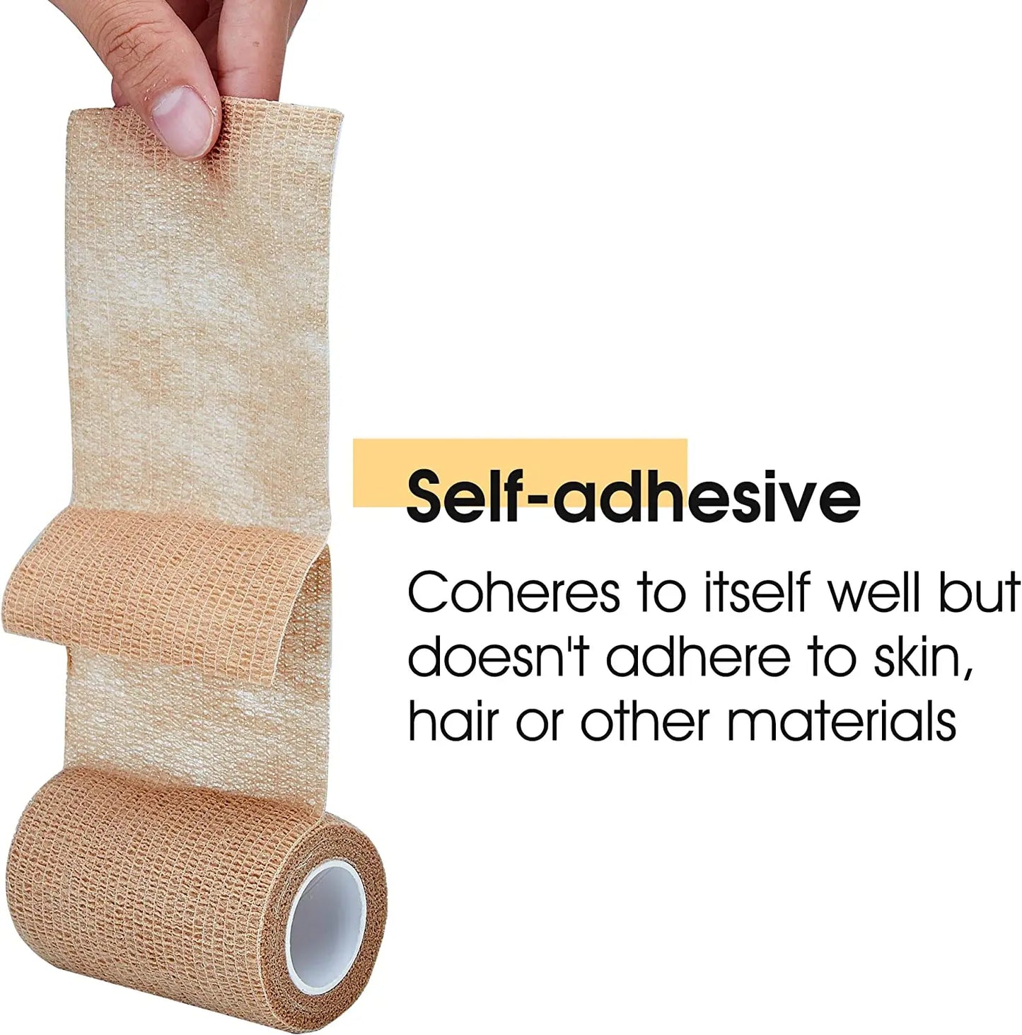 Elastic Self Adhesive Bandage Tape For Sports Wounds And Supports