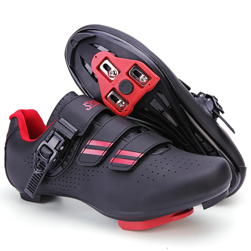 Mens Cycling Shoes For Peloton Pedals Preinstalled Look Delta Cleats