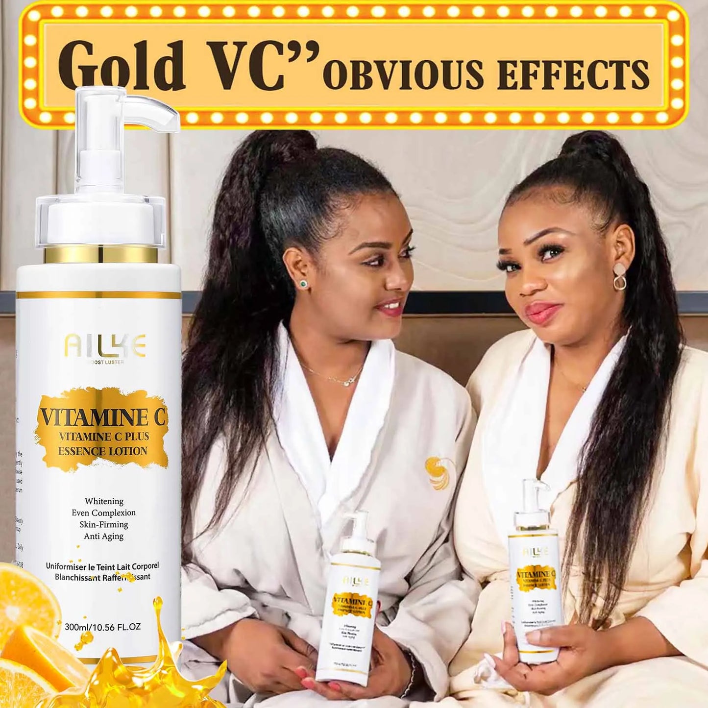 AILKE Vitamin C Skin Care Kit With Brightening Serum