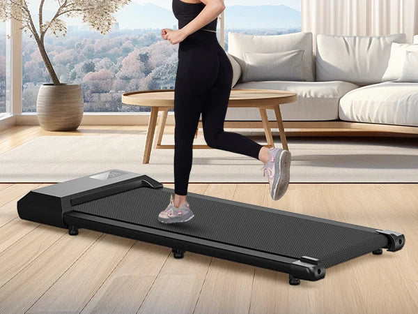 None Treadmill 2.5HP Home Use Walking Running Machine With LCD