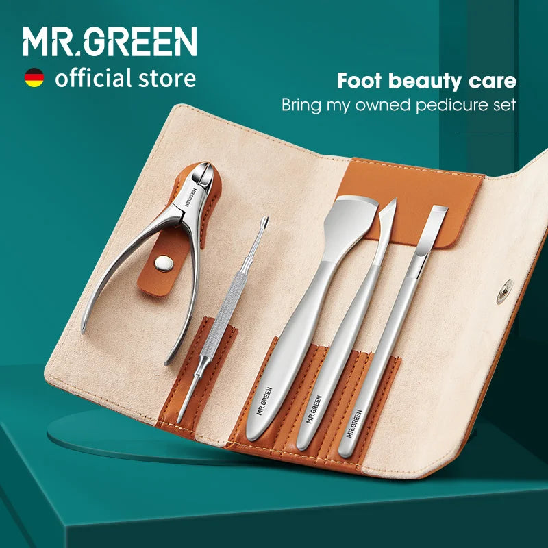 MR.GREEN Pedicure Knife Set Stainless Steel for Ingrown Toenail