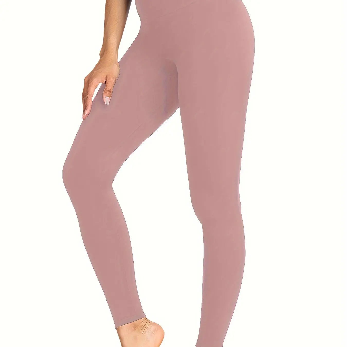 Women's High Waisted Tummy Control Leggings No See Through
