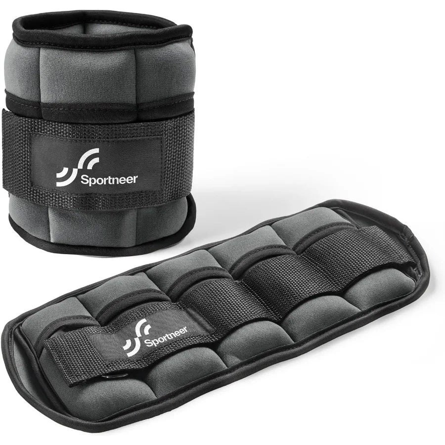 LISM Adjustable Ankle Weights for Fitness Walking and Strength Training