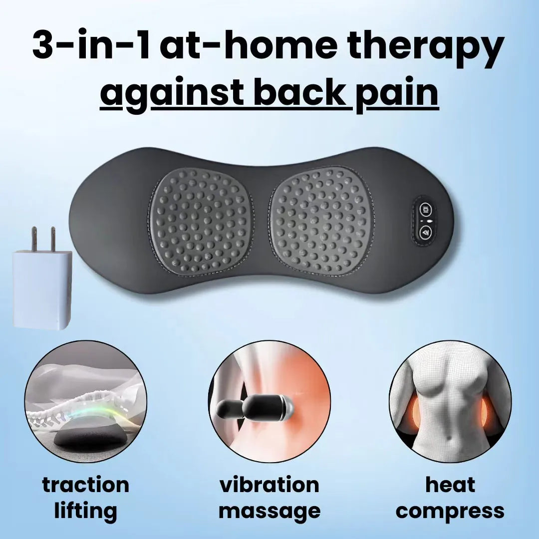 Okayso 3-In-1 Back Massager Shiatsu For Pain Relief