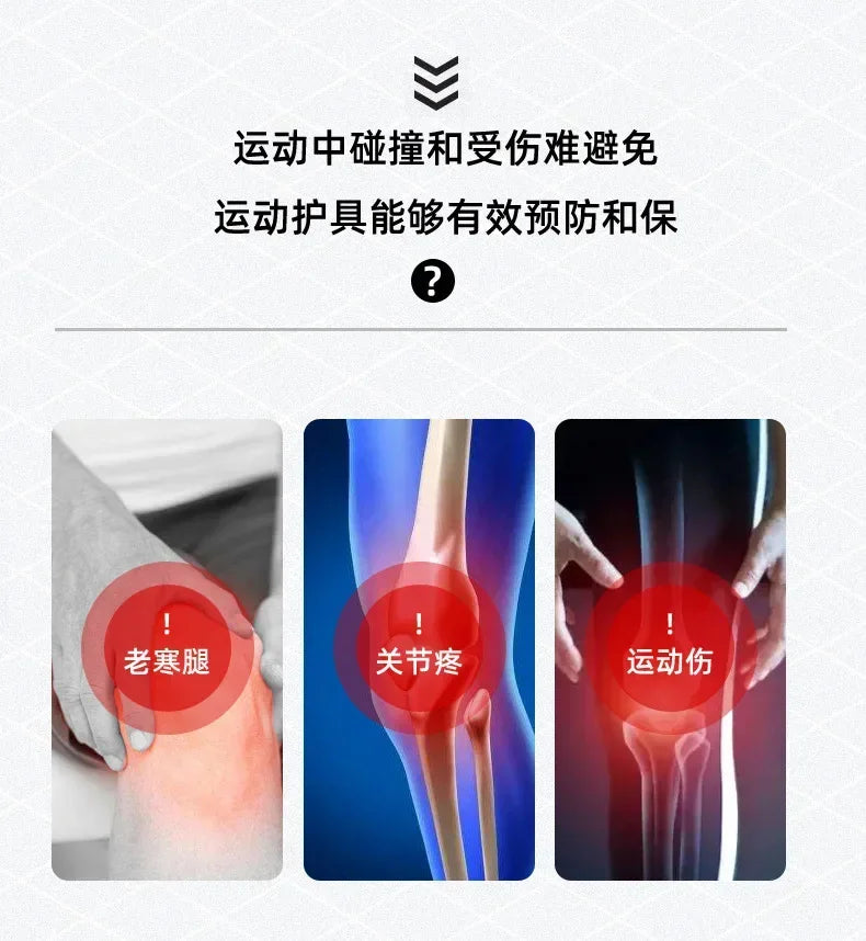 Craft of Weaving Compression Knee Pad Sleeve Protector for Sports