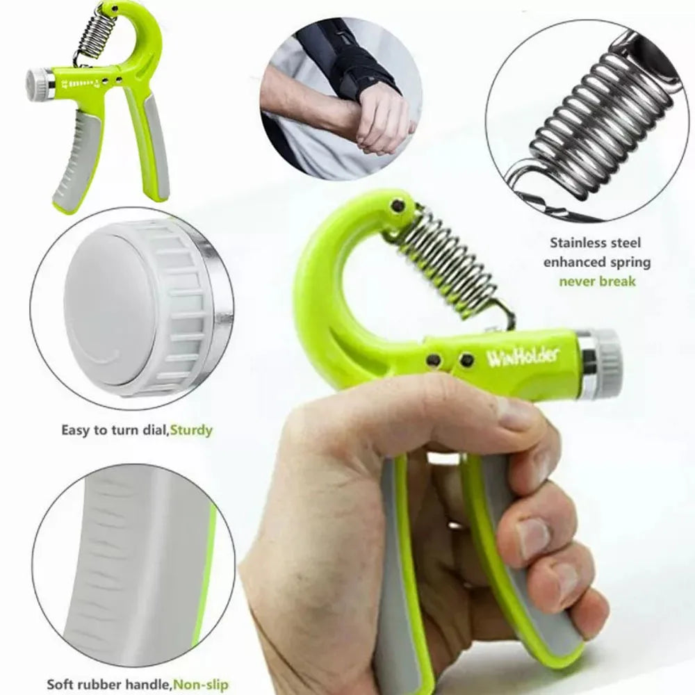 Adjustable Hand Grip Exerciser 5-60KG Strength Training