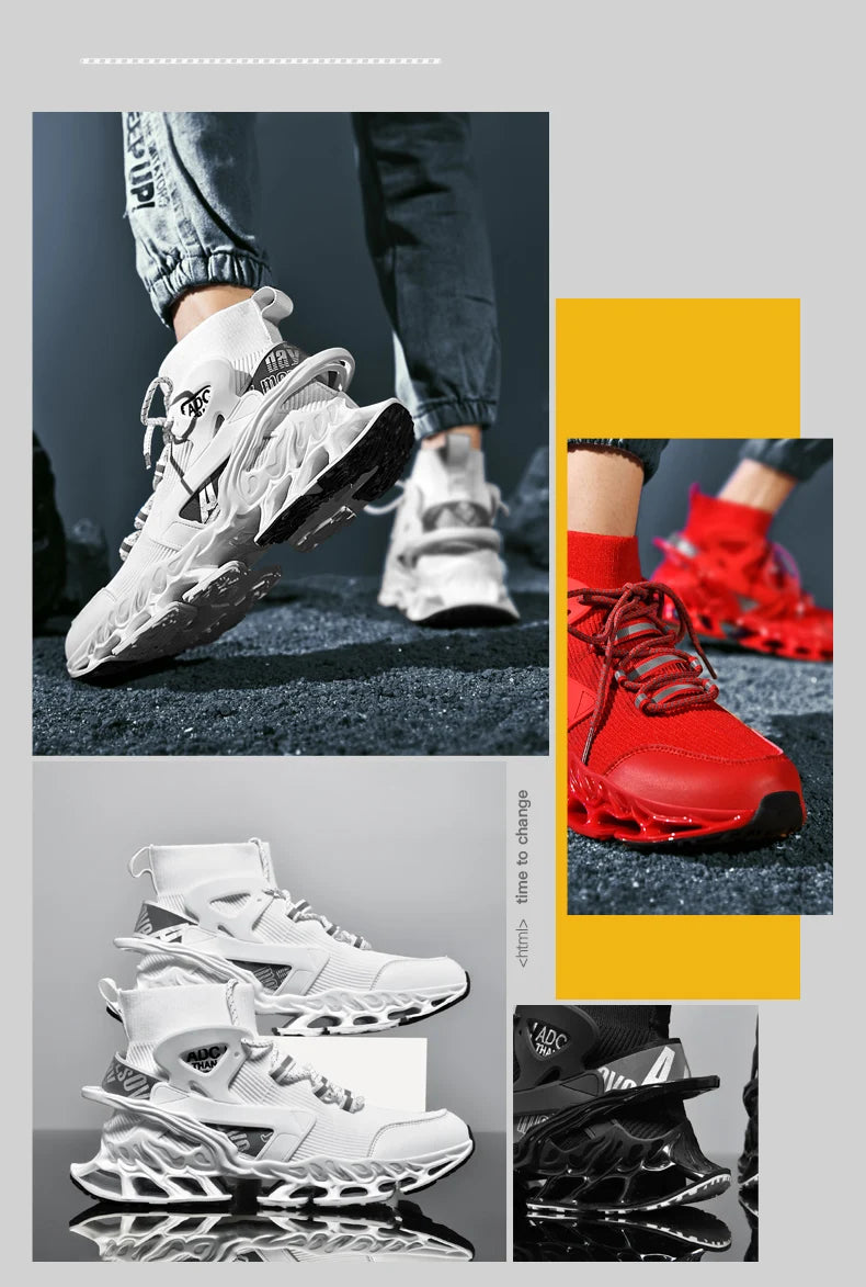 Louis Kadhr Men's Breathable Walking Tennis Running Shoes