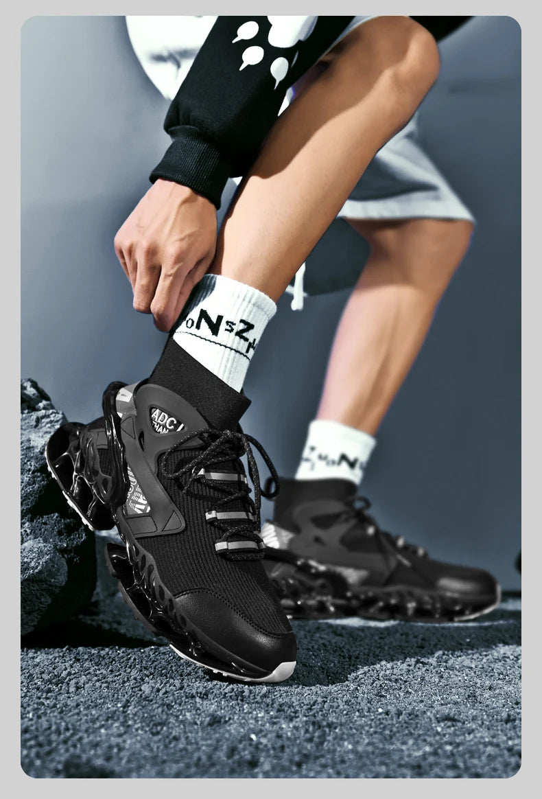 Louis Kadhr Men's Breathable Walking Tennis Running Shoes