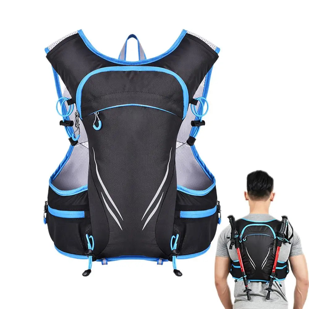 Liilaimic Sport Chest Bag For Men Lightweight Vest With Safety