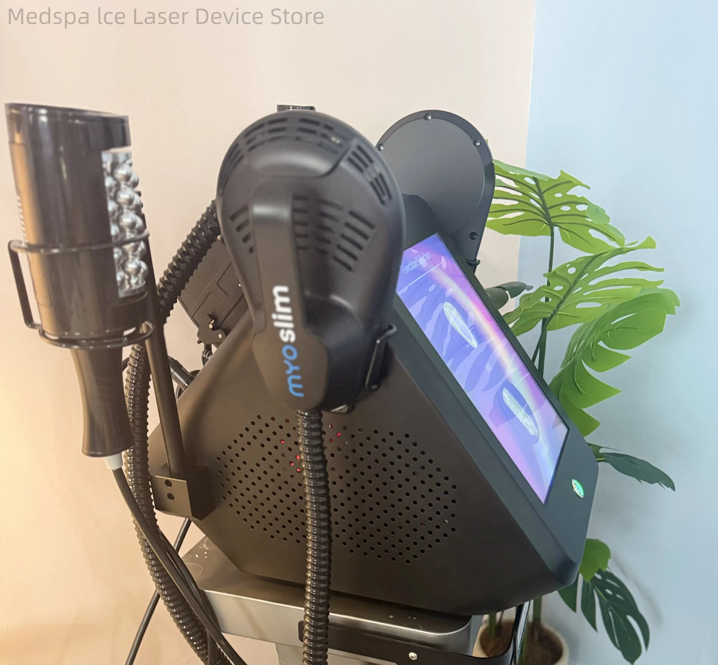 MYOSLIM 6500W 200HZ  Roller Slimming Cellulite Reduction Inner Ball Roller 360 Degree Infrared Vacuum Roller Massage Beauty