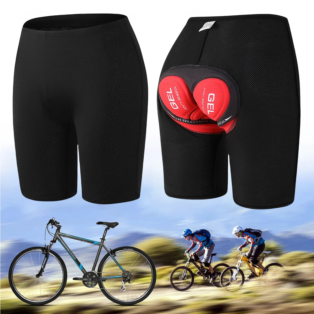 Cycling Underwear Men's Padded Bike Shorts Breathable 3D Cushion