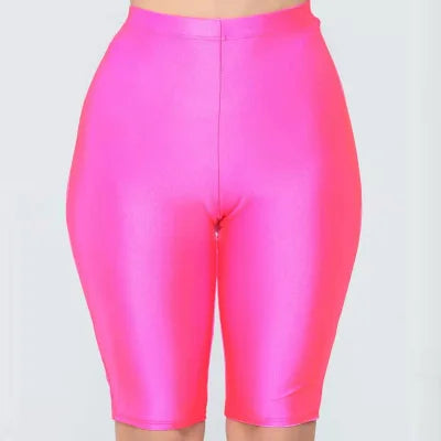 Women Cycling Shorts Slim Active Biker Sportswear