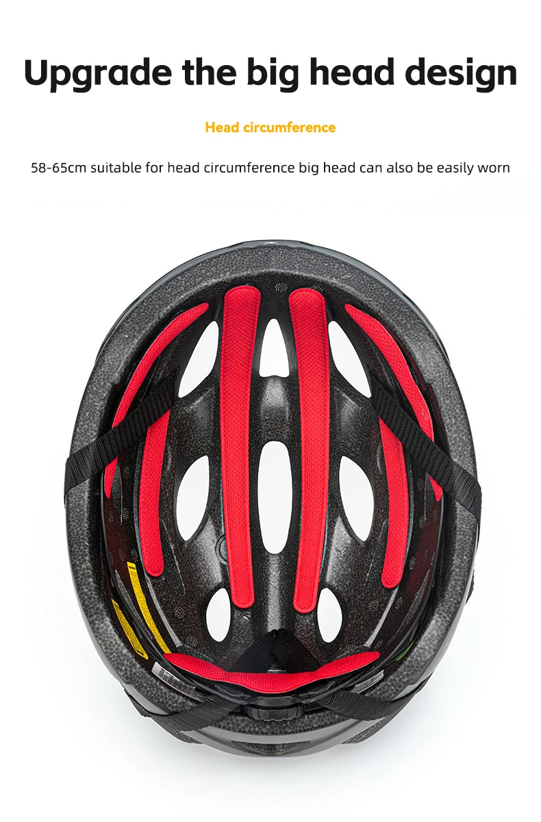 ROCKBROS Cycling Helmet Integrated With Goggles For MTB Road