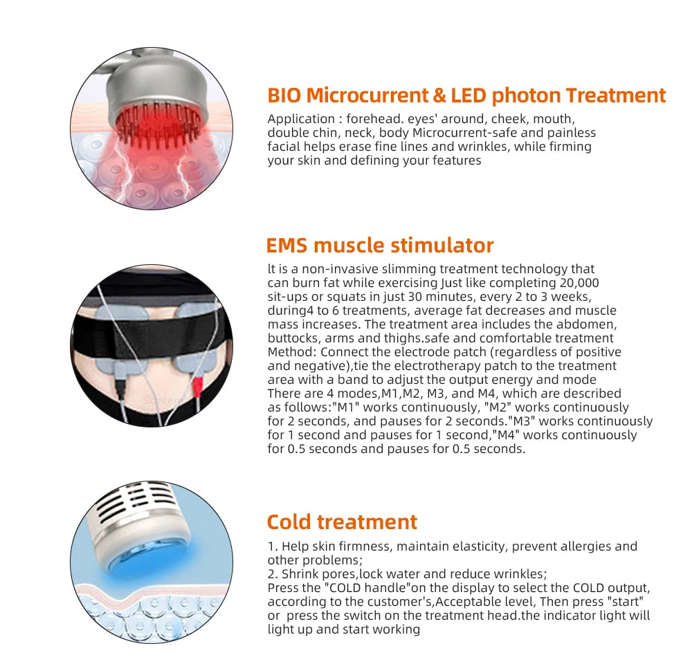 Skinterest Cavitation Vibration Skin Rejuvenation Tightening Machine