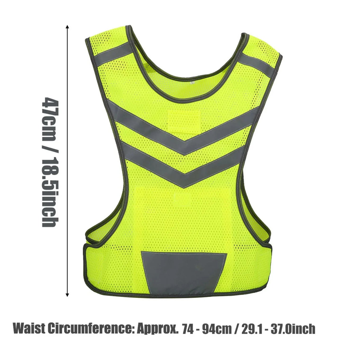 Hainan High Visibility Reflective Safety Vest for Outdoor Sports