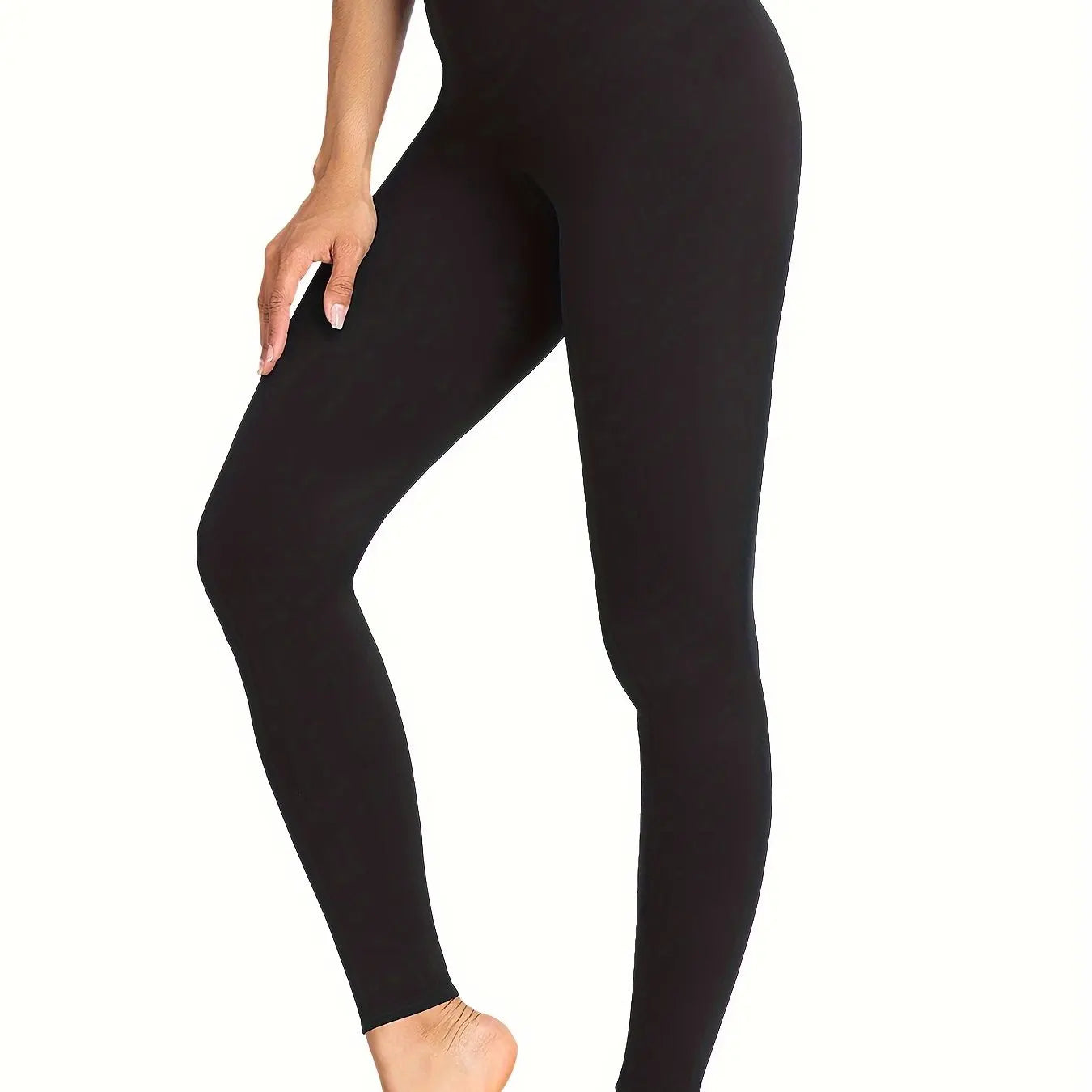 Women's High Waisted Tummy Control Leggings No See Through