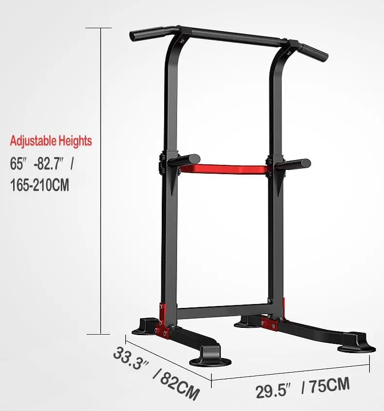Power Tower Dip Station Pull Up Bar for Home Gym