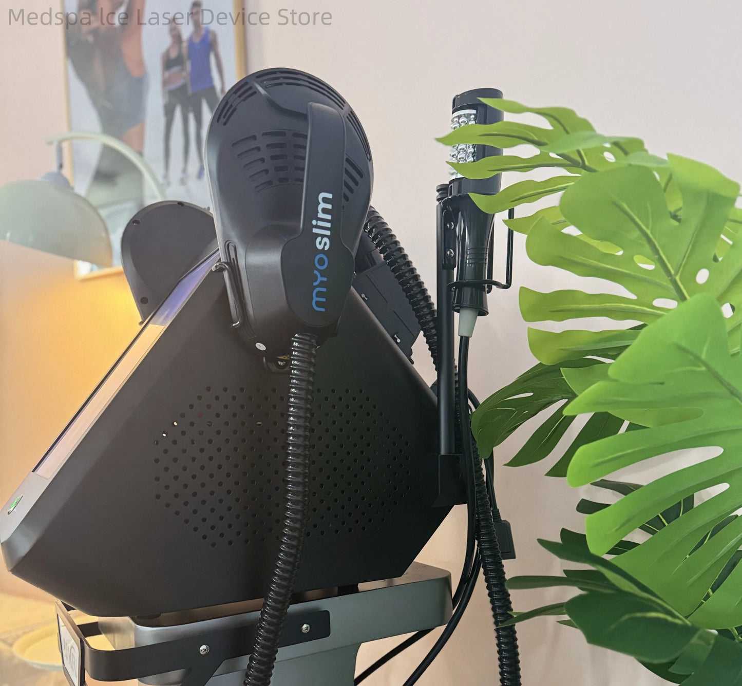 MYOSLIM 6500W 200HZ  Roller Slimming Cellulite Reduction Inner Ball Roller 360 Degree Infrared Vacuum Roller Massage Beauty