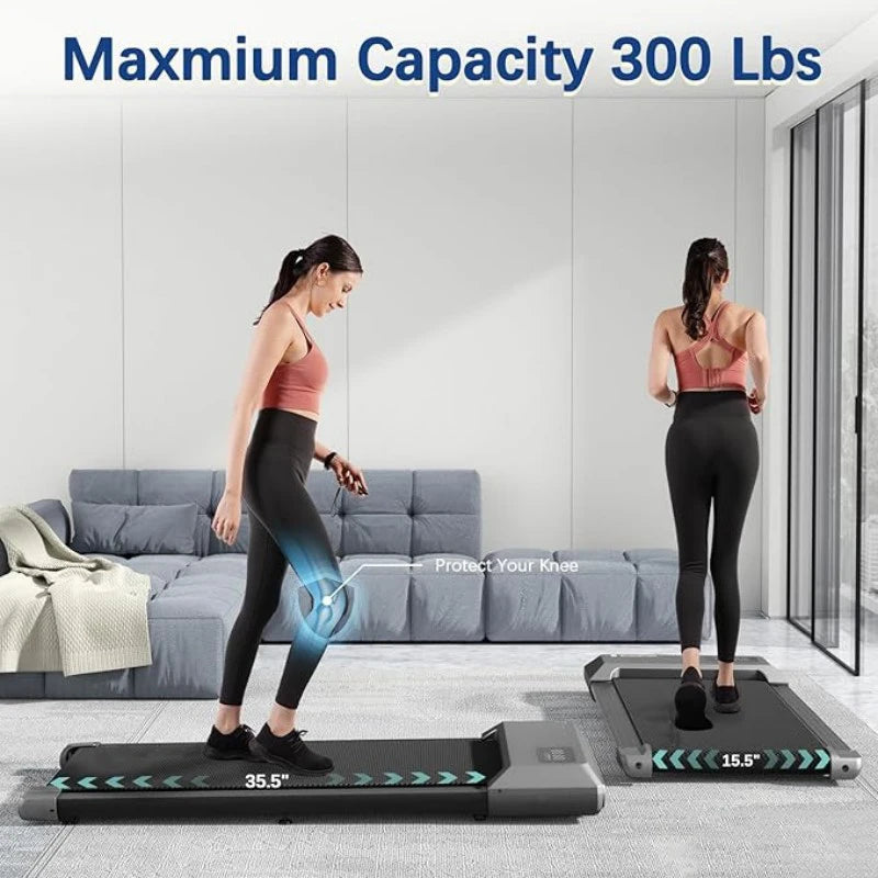 None Treadmill 2.5HP Home Use Walking Running Machine With LCD