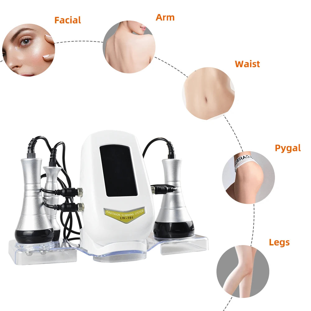 Skinterest 3-4-In-1 Body Slimming Cavitation Massager
