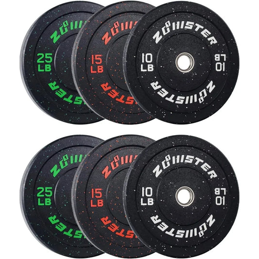XMSJ High Bounce Bumper Plate With Steel Insert For Lifting