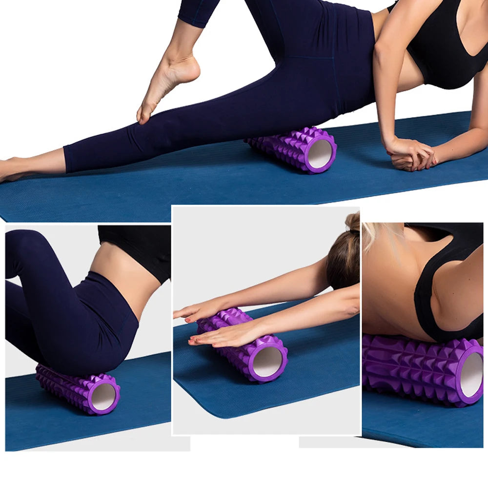 Kimhome Foam Massage Roller Hollow Yoga Column For Muscle Recovery